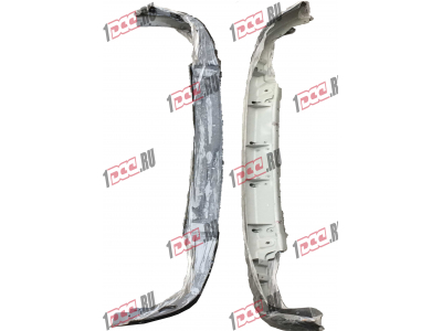 Бампер A7 черный нижний металлический узкий HOWO A7 WG1664240006/1 фото 1 Иркутск
