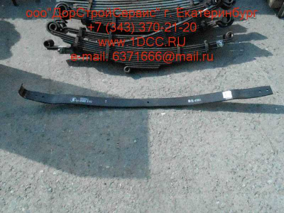 Лист SH F3000 6х4 №2 передней рессоры SHAANXI / Shacman (ШАНКСИ / Шакман) 81.43402.6142-2 фото 1 Иркутск
