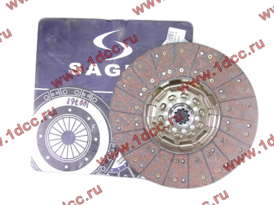 Диск сцепления ведомый 420 мм SAGES H2/H3 HOWO (ХОВО) WG1560161130 фото 1 Иркутск