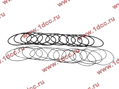 Кольцо уплотнительное гильзы цилиндра (комплект 12 тонких и 12 толстых) двигатель TD226B6G Lonking CDM (СДМ) 01153804/01153805 фото 1 Иркутск
